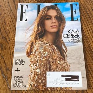 Elle Magazine - February 2023 - Kaia Gerber - Never Read!!   fashion magazines